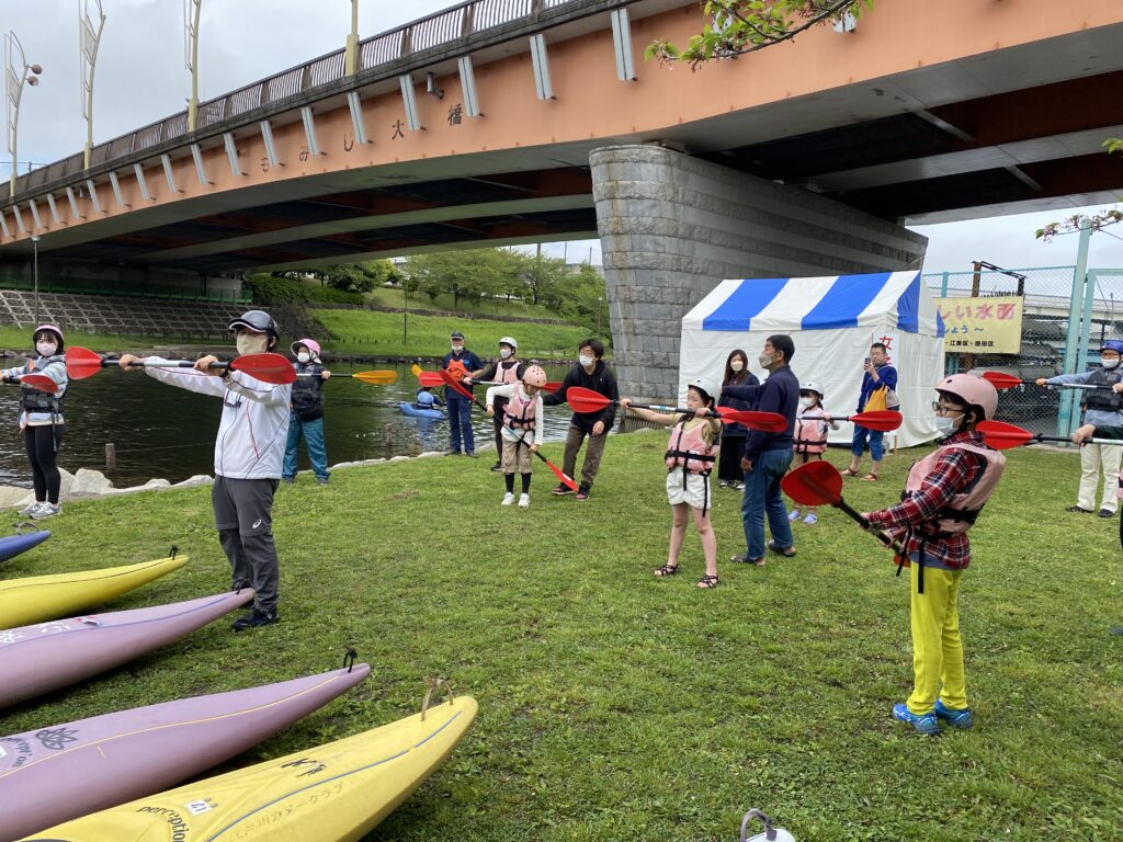 旧中川ボートフェスティバル開催